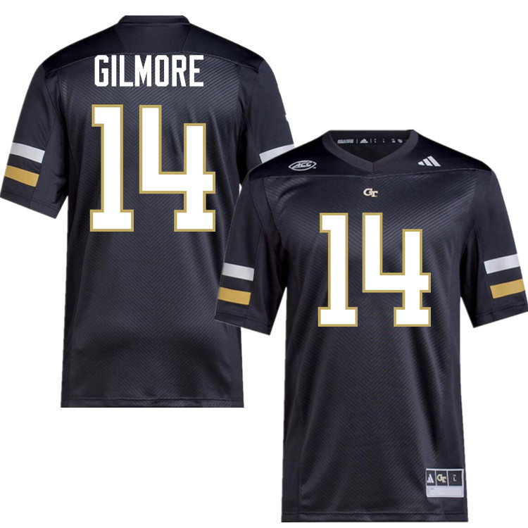 Jy Gilmore Georgia Tech Jerseys,Georgia Tech Yellow Jackets College Football Uniforms-Black